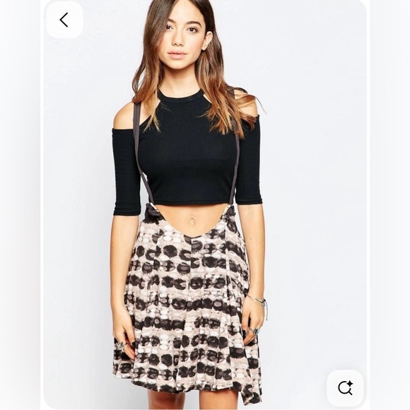 Free People Dresses & Skirts - Free People Jump On It Camo Dress Jumper in cream combo print Large